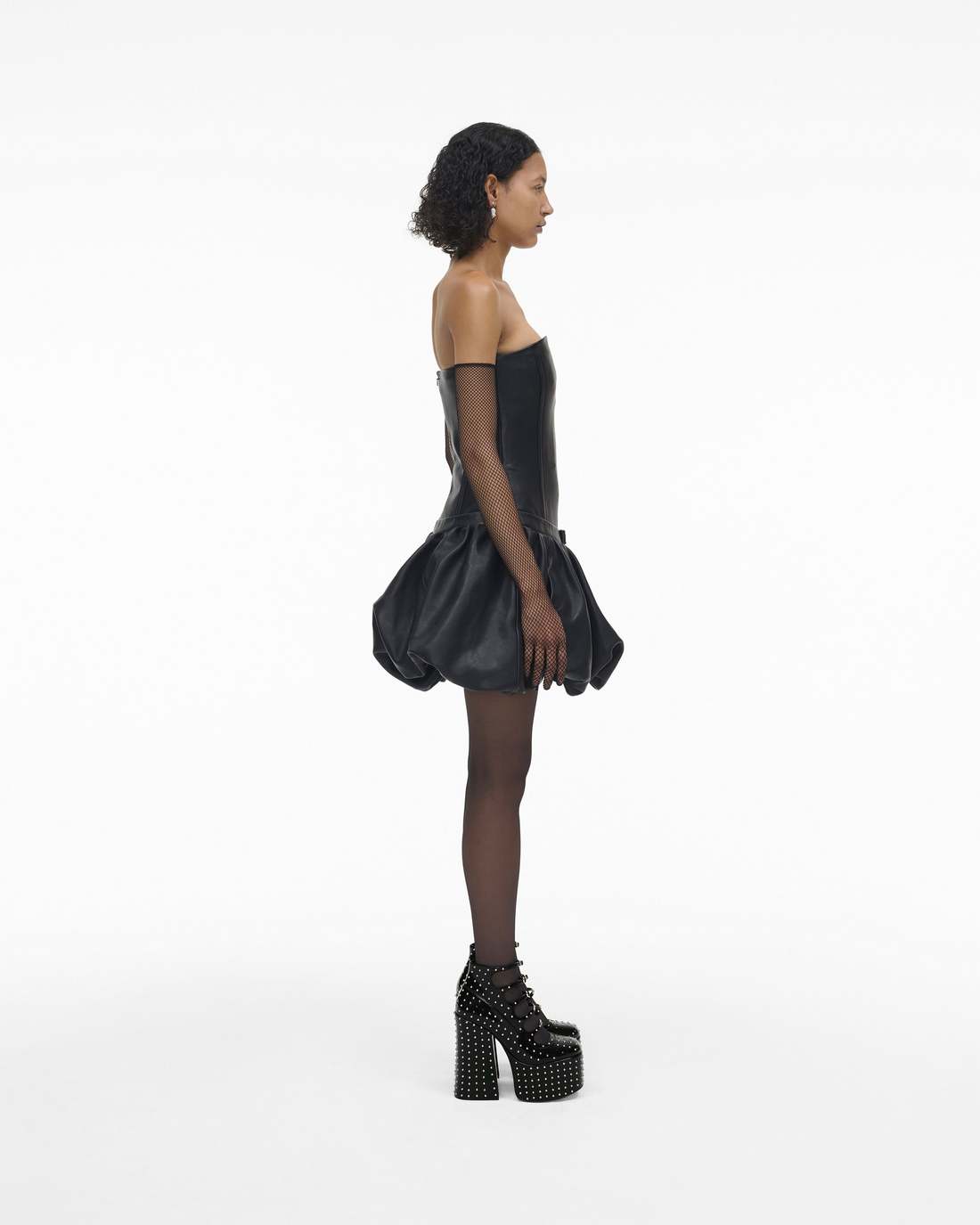 The Glam Studs Kiki Ankle Boot Black Marc Jacobs