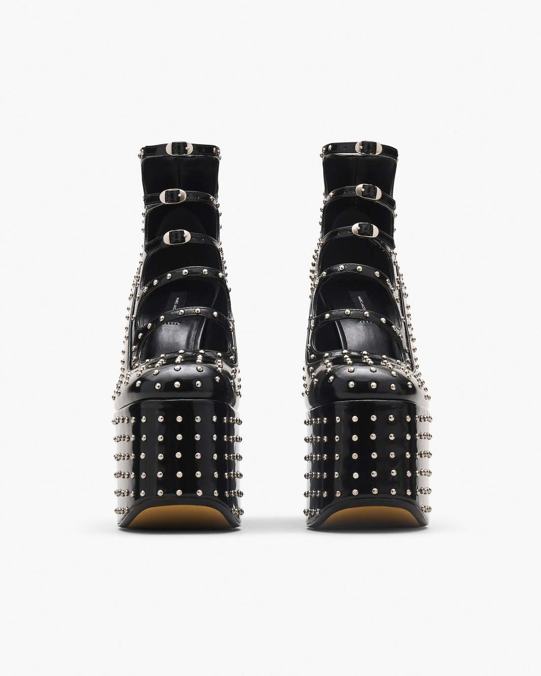 The Glam Studs Kiki Ankle Boot Black Marc Jacobs