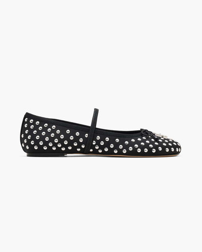 The Studded Sabrina Ballerina Black Multi Marc Jacobs
