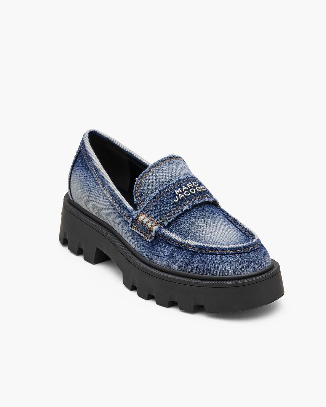 The Faded Denim Frankie Loafer Faded Vintage Indigo Marc Jacobs
