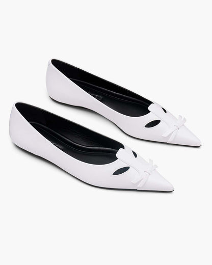 The Kat Ballerina Bright White Marc Jacobs