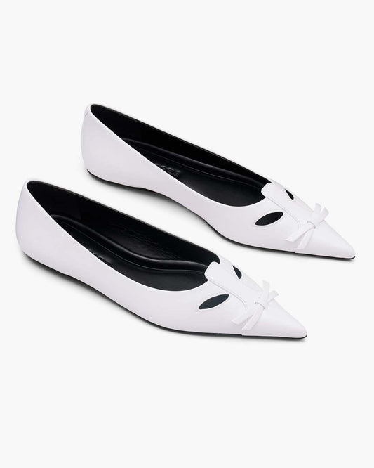 The Kat Ballerina Bright White Marc Jacobs