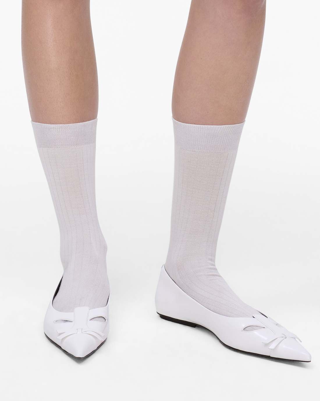 The Kat Ballerina Bright White Marc Jacobs