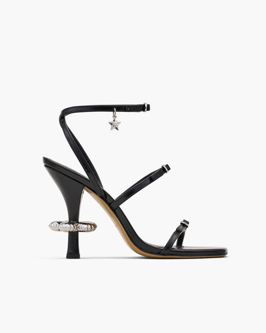 The Daisy Heel Black Marc Jacobs