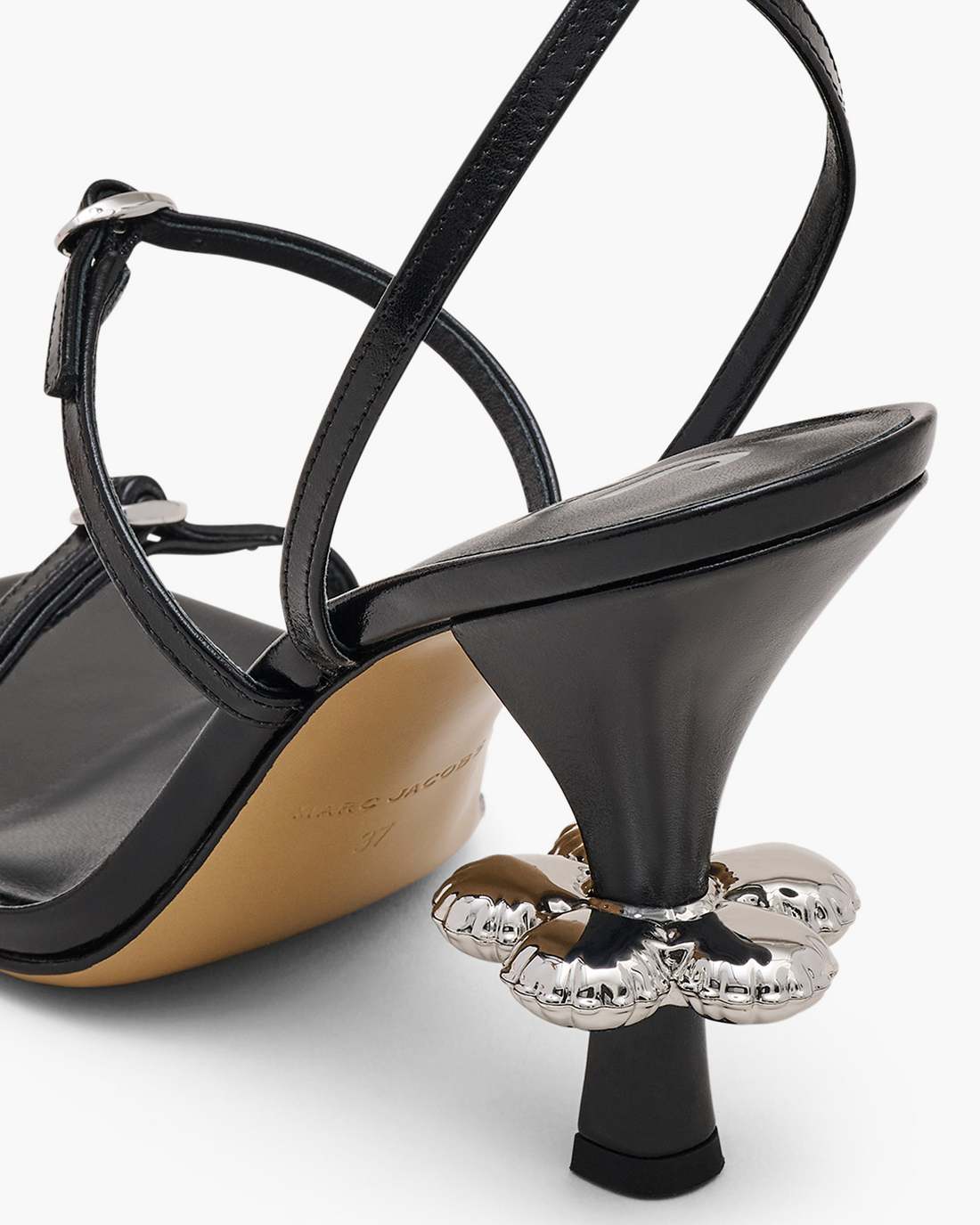 The Daisy Heel Black Marc Jacobs
