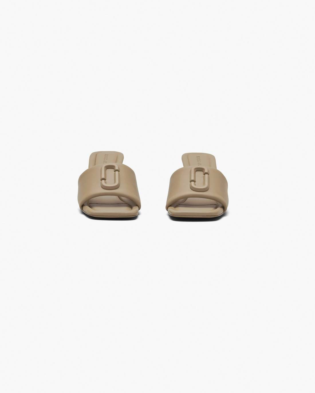 The Leather J Marc Heeled Sandal Camel Marc Jacobs