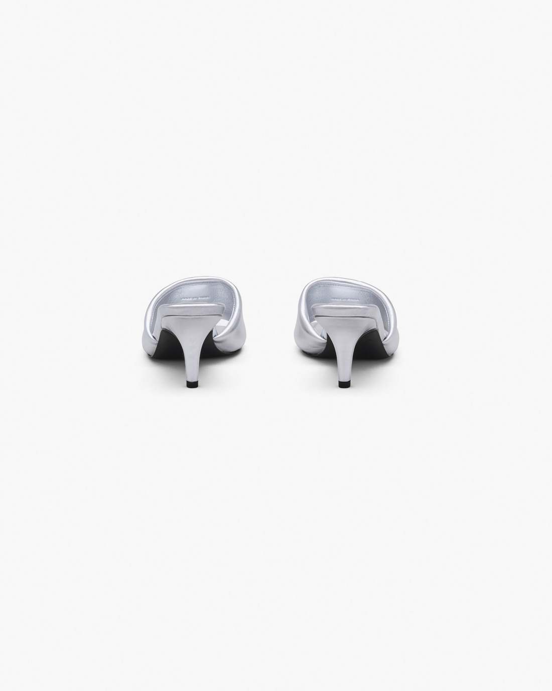 The Metallic J Marc Heeled Sandal Silver Marc Jacobs