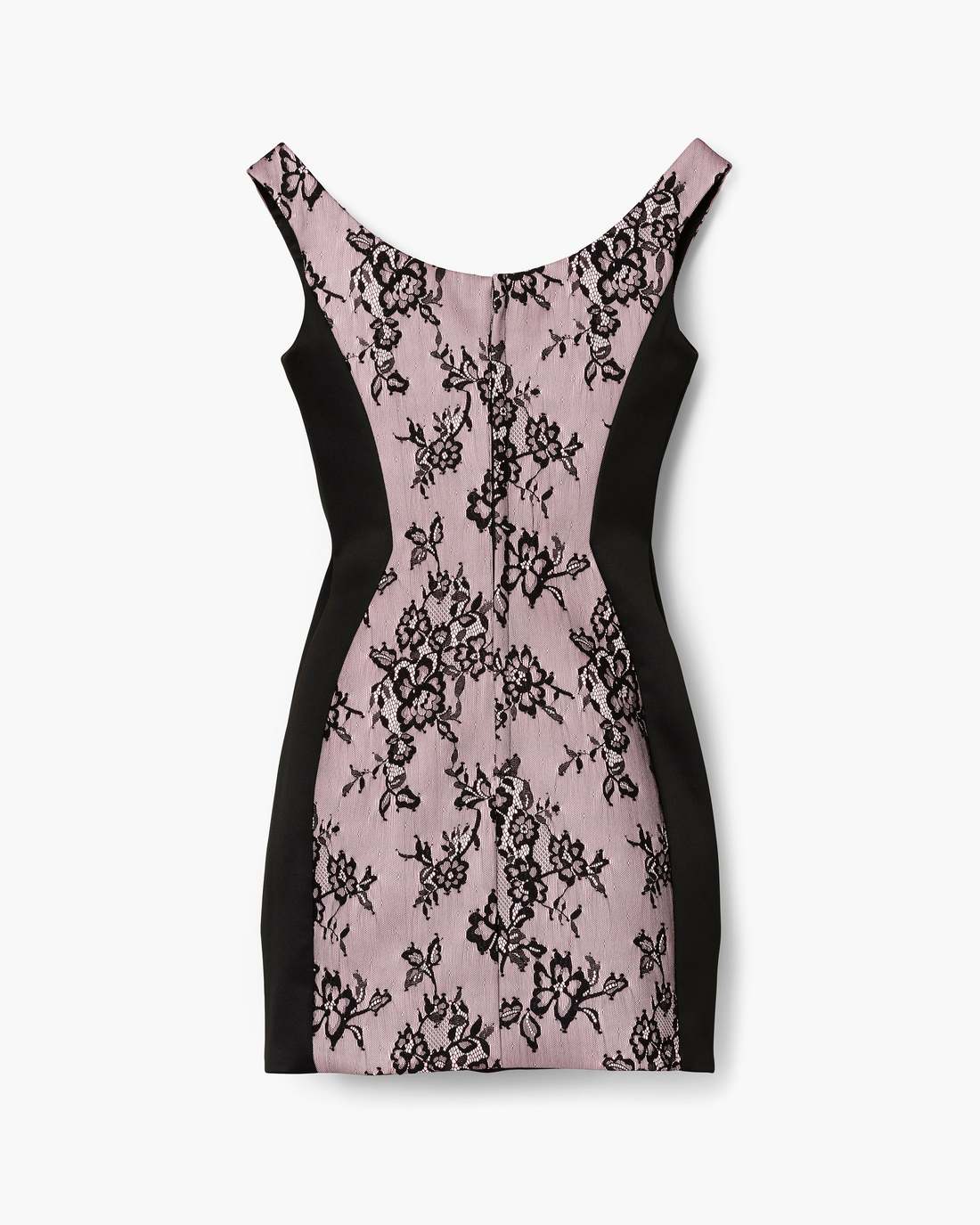 Sculpted Lace Shadow Dress Black Multi Marc Jacobs