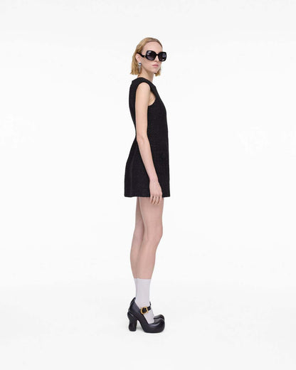 Sculptural Tweed Dress Black Marc Jacobs