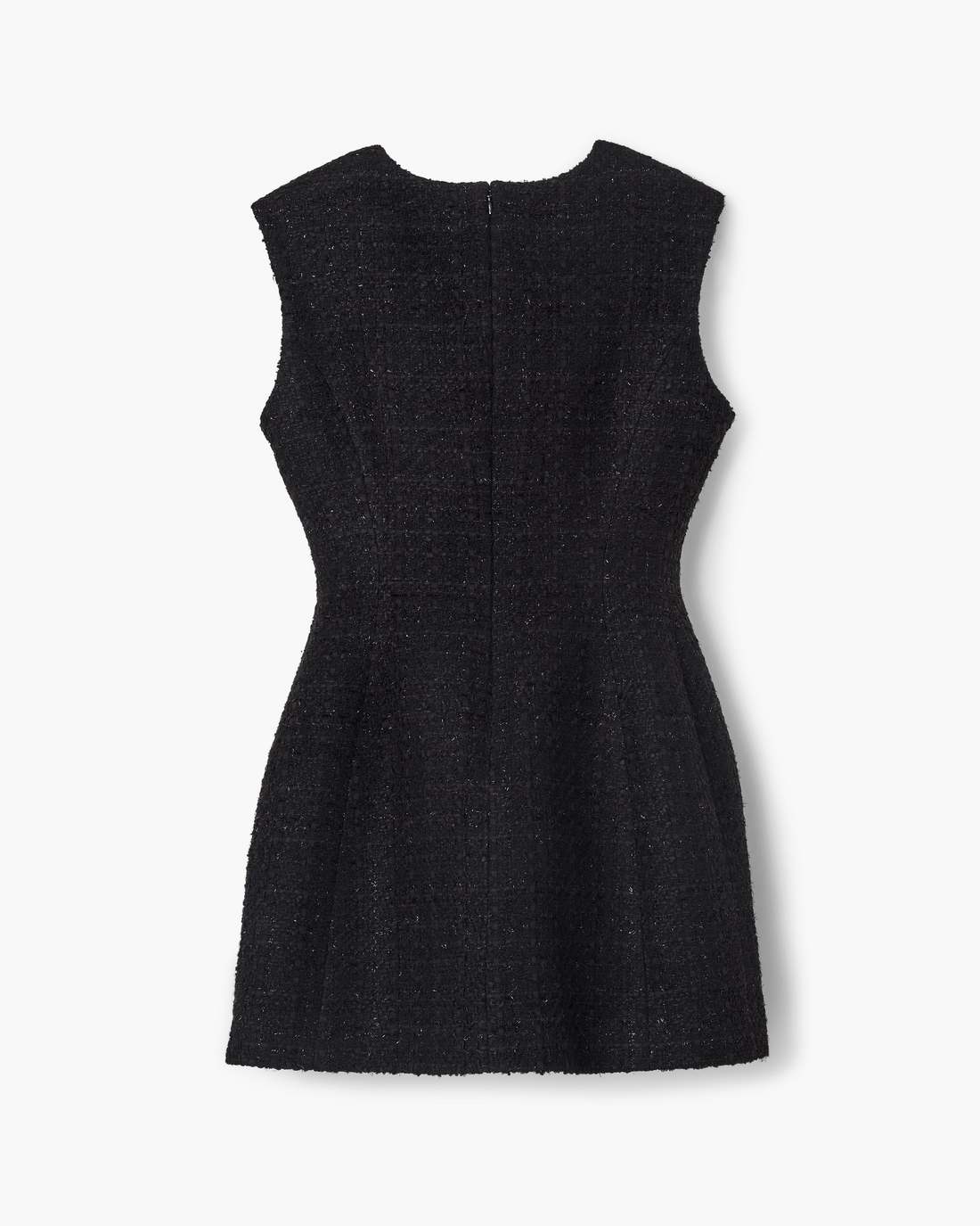 Sculptural Tweed Dress Black Marc Jacobs