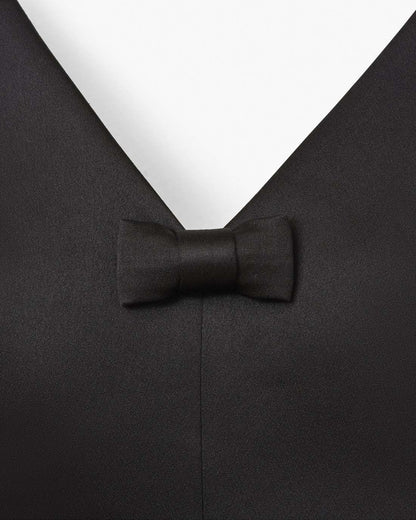 Satin Bow Dress Black Marc Jacobs