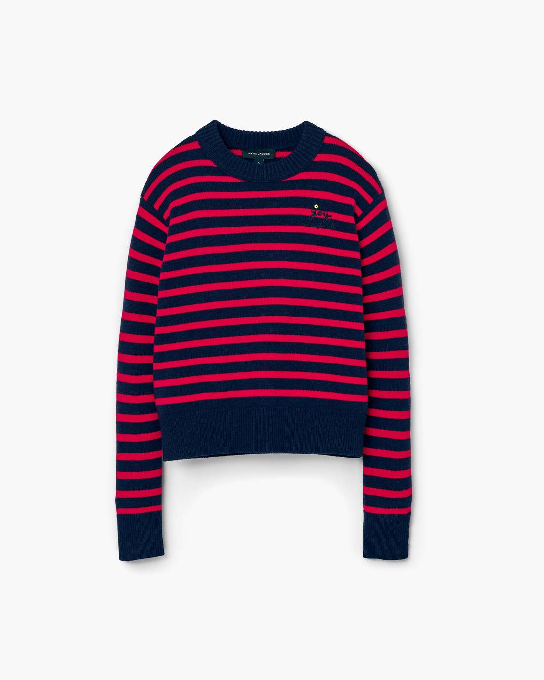 Joy Striped Crewneck Navy/Red Marc Jacobs