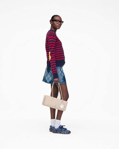 Joy Striped Crewneck Navy/Red Marc Jacobs