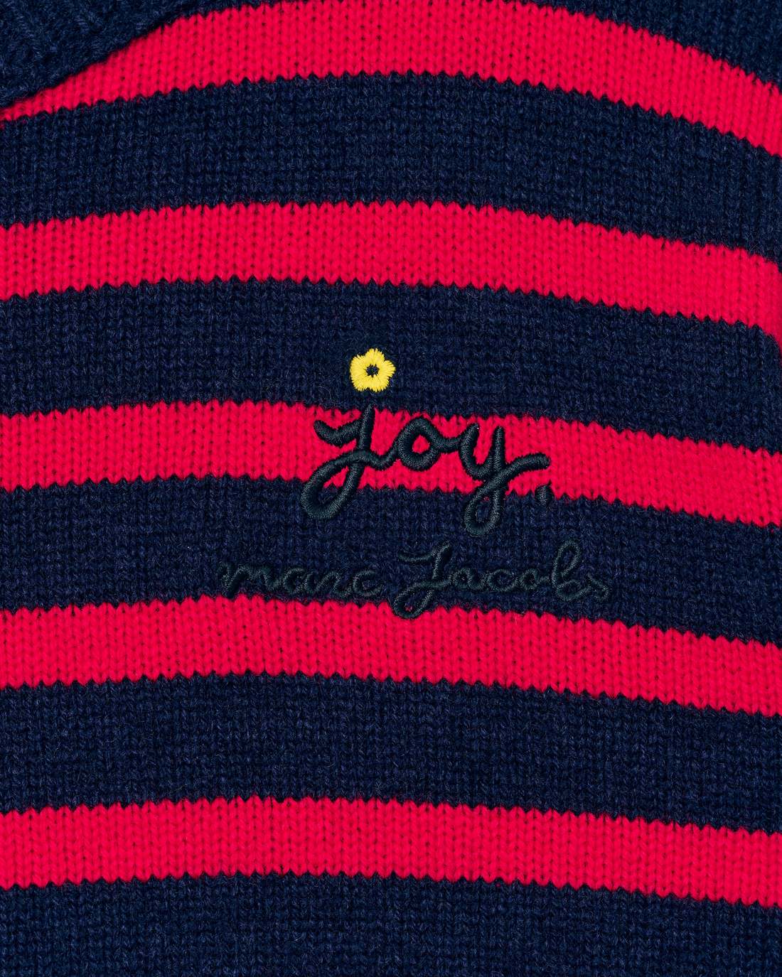 Joy Striped Crewneck Navy/Red Marc Jacobs