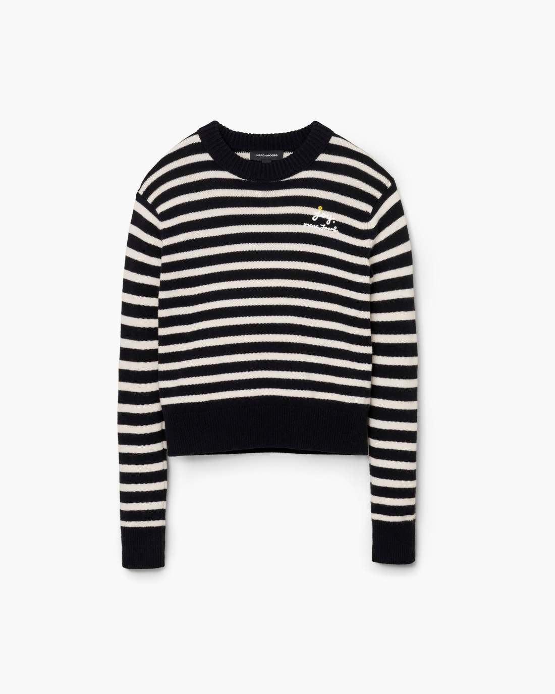 Joy Striped Crewneck Black/White Marc Jacobs