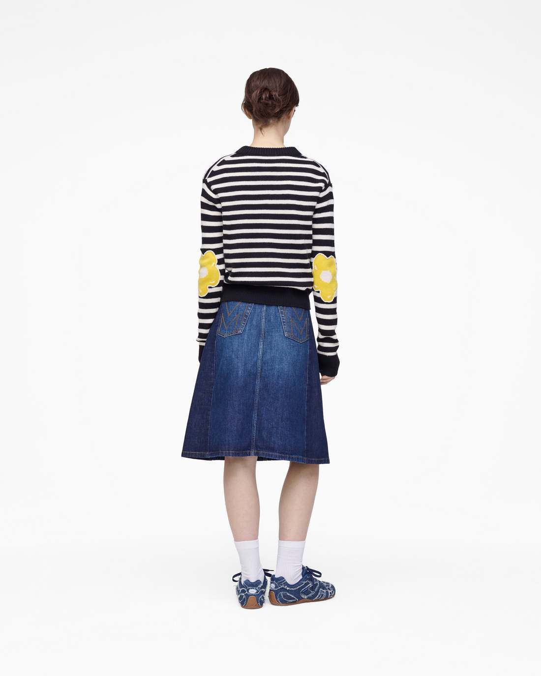 Joy Striped Crewneck Black/White Marc Jacobs