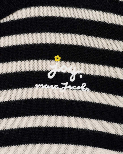 Joy Striped Crewneck Black/White Marc Jacobs