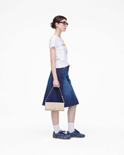 Daisy Logo Slim Tee White Marc Jacobs