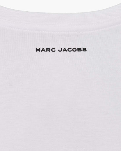 Daisy Logo Slim Tee White Marc Jacobs