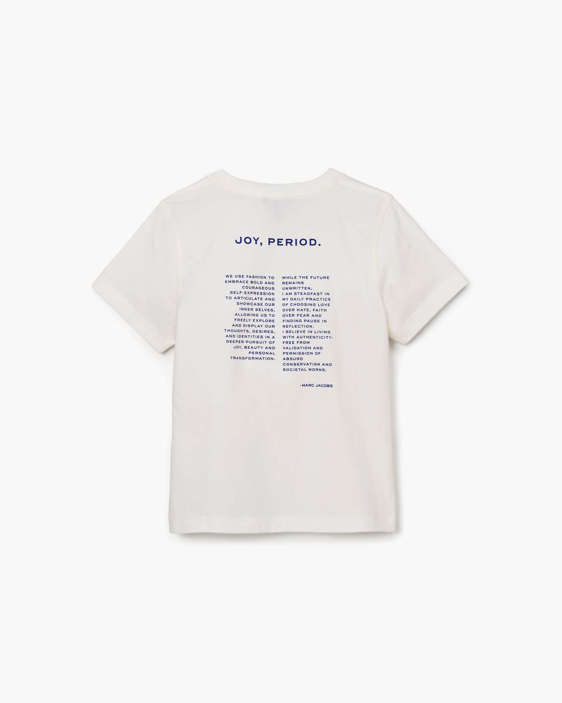 Joy. Slim Tee White Marc Jacobs