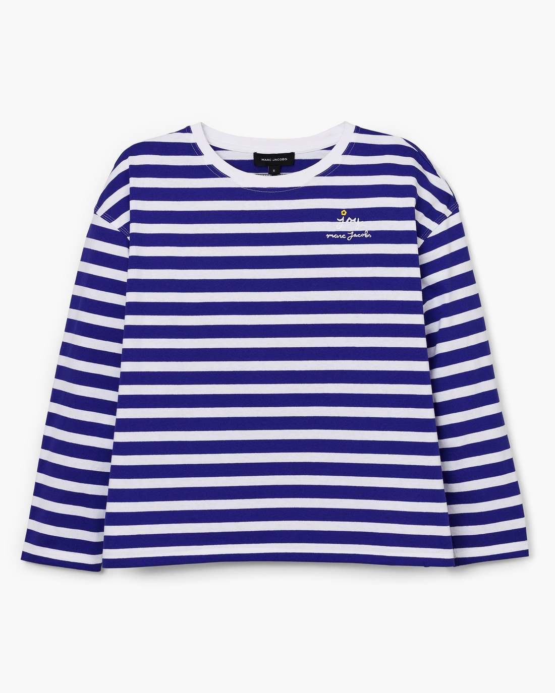 Daisy Striped Longsleeve Pansy/White Marc Jacobs