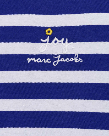 Daisy Striped Longsleeve Pansy/White Marc Jacobs