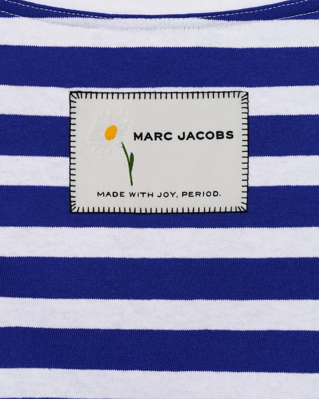 Daisy Striped Longsleeve Pansy/White Marc Jacobs