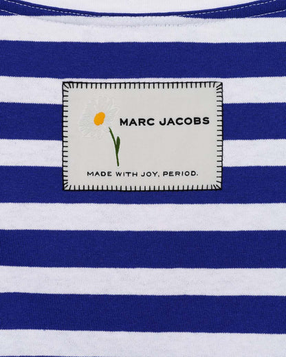 Daisy Striped Longsleeve Pansy/White Marc Jacobs