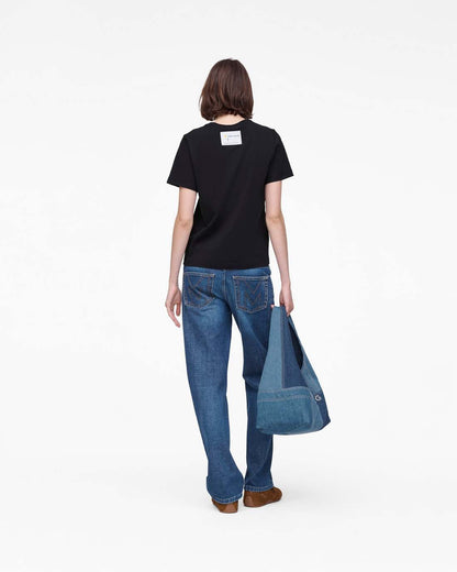 Marc Is Joy Daisy Baby Tee Black Marc Jacobs