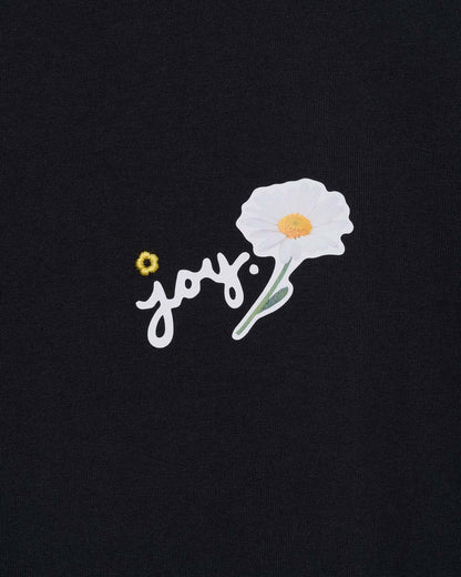 Marc Is Joy Daisy Baby Tee Black Marc Jacobs