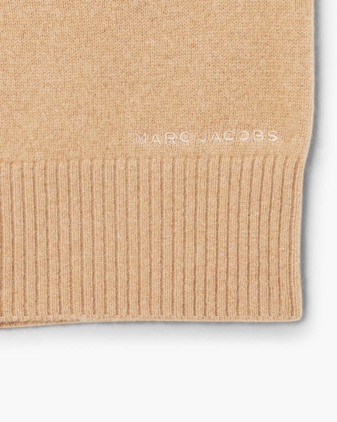Trompe L'Oeil Knit Polo Camel Marc Jacobs