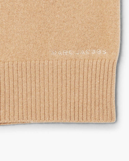 Trompe L'Oeil Knit Polo Camel Marc Jacobs