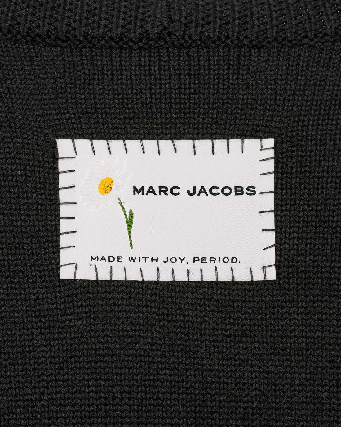 Marc Is Joy Jacquard Crewneck Black Marc Jacobs