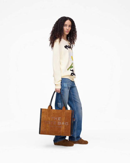 Marc Is Joy Jacquard Crewneck Ivory Marc Jacobs