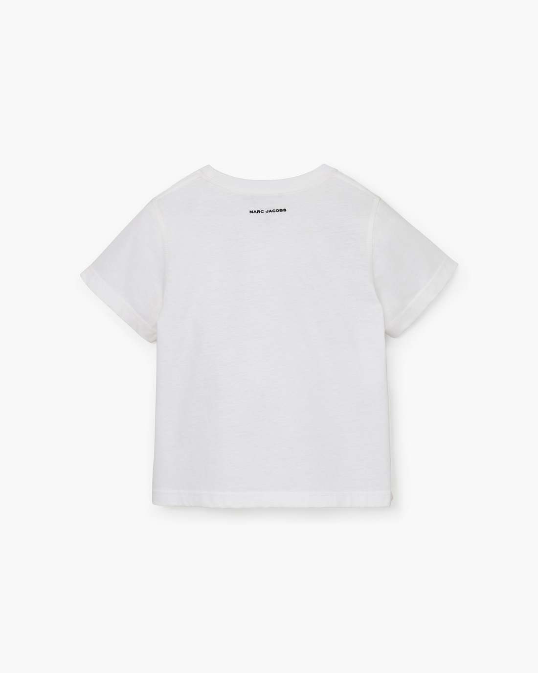 Trompe L'Oeil Eyelet Slim Tee White Multi Marc Jacobs
