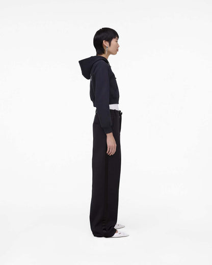 Charm Cropped Hoodie Black Marc Jacobs