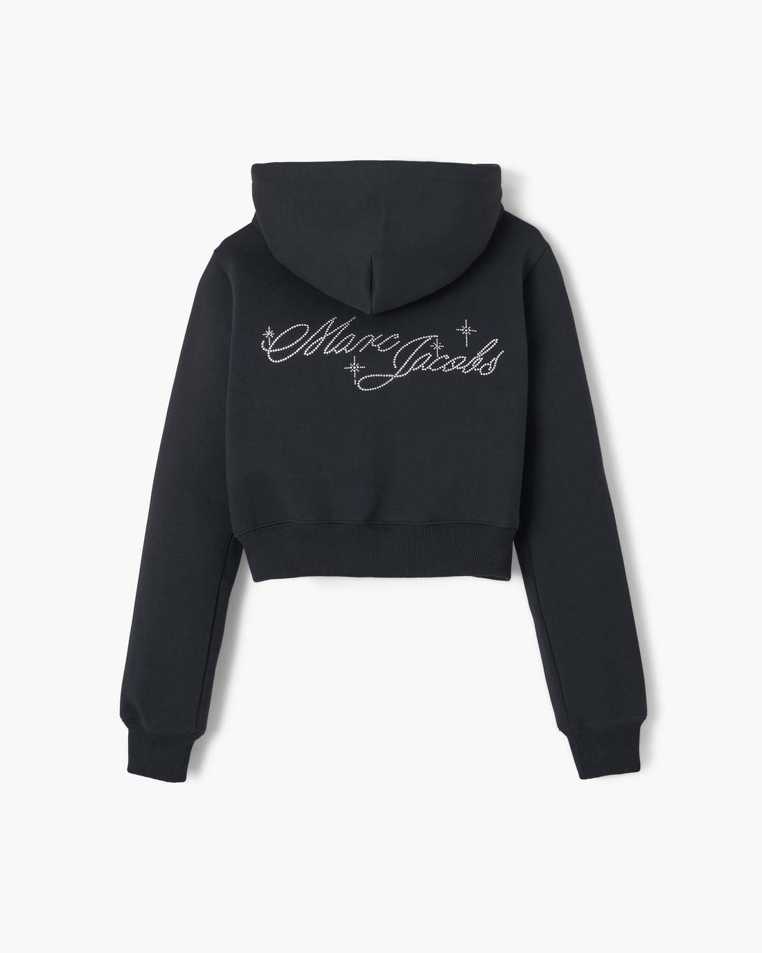 Charm Cropped Hoodie Black Marc Jacobs