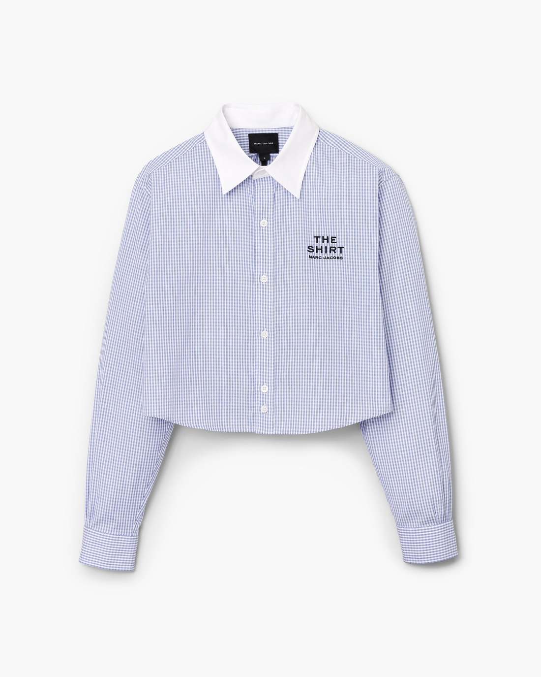 The Cropped Femme Shirt Blue Multi Marc Jacobs