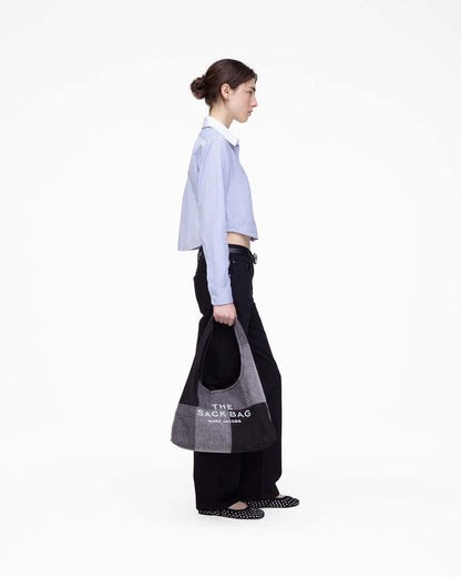 The Cropped Femme Shirt Blue Multi Marc Jacobs