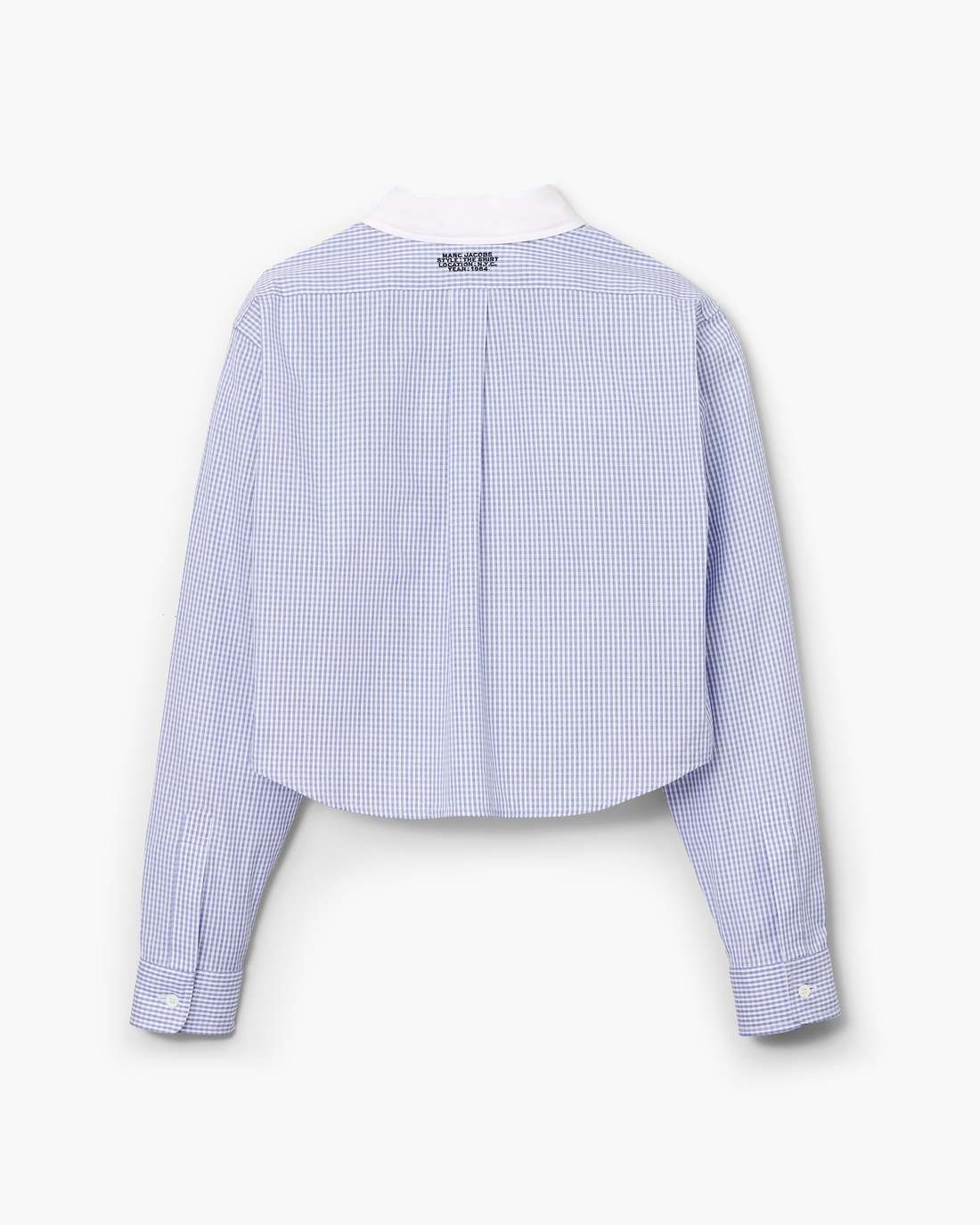 The Cropped Femme Shirt Blue Multi Marc Jacobs
