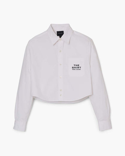 THE CROPPED FEMME SHIRT White Marc Jacobs