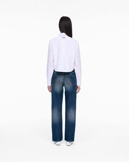 THE CROPPED FEMME SHIRT White Marc Jacobs