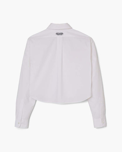 THE CROPPED FEMME SHIRT White Marc Jacobs