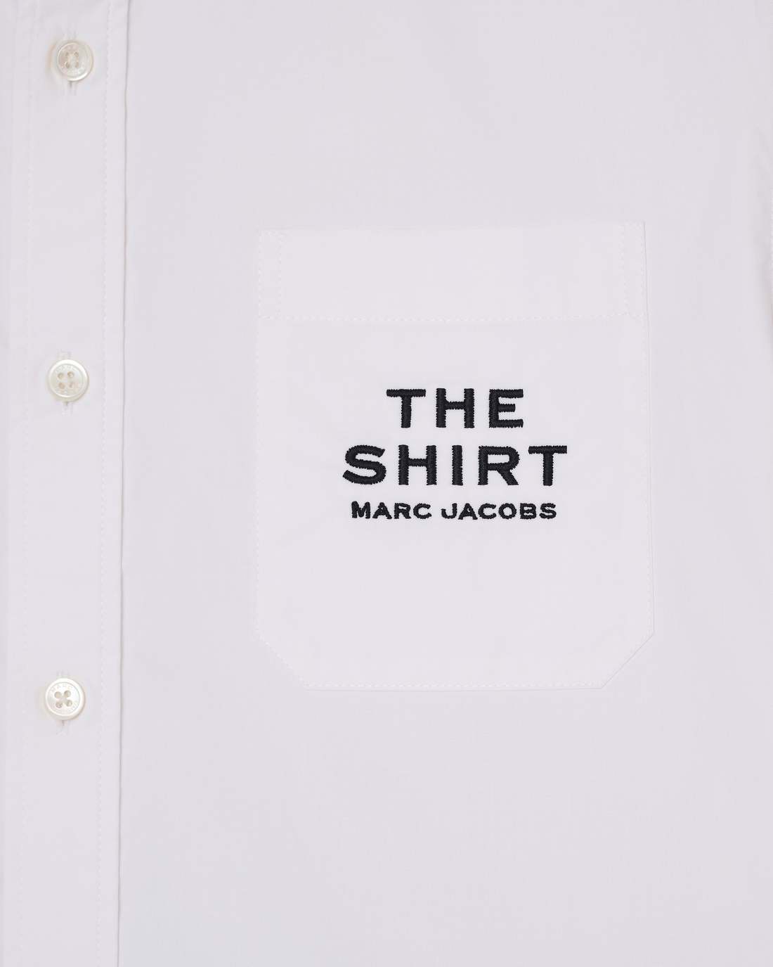 THE CROPPED FEMME SHIRT White Marc Jacobs