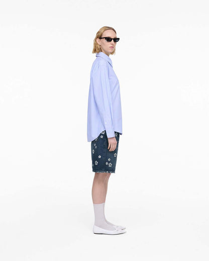 THE STRIPED SHIRT Sky Blue Marc Jacobs
