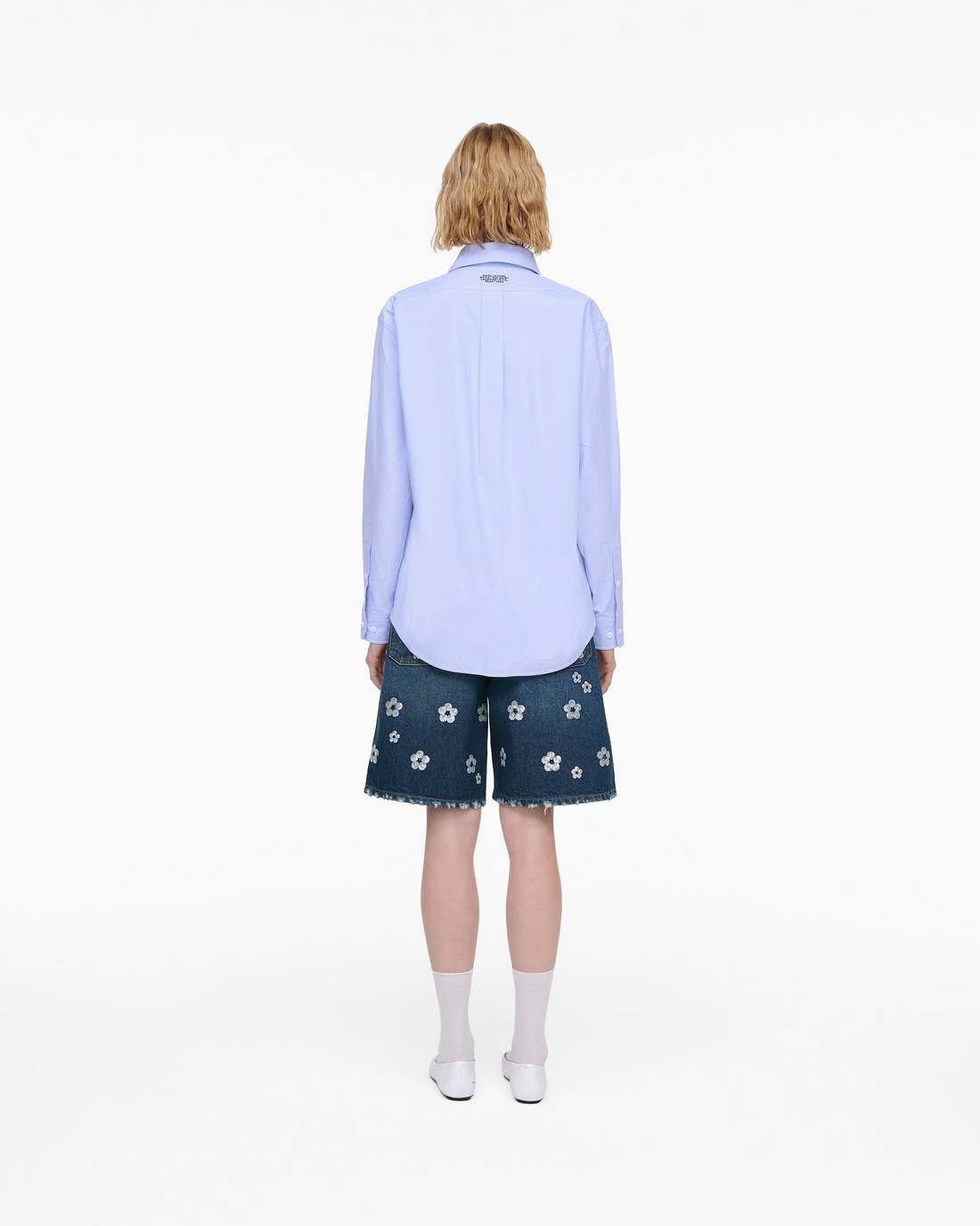 THE STRIPED SHIRT Sky Blue Marc Jacobs