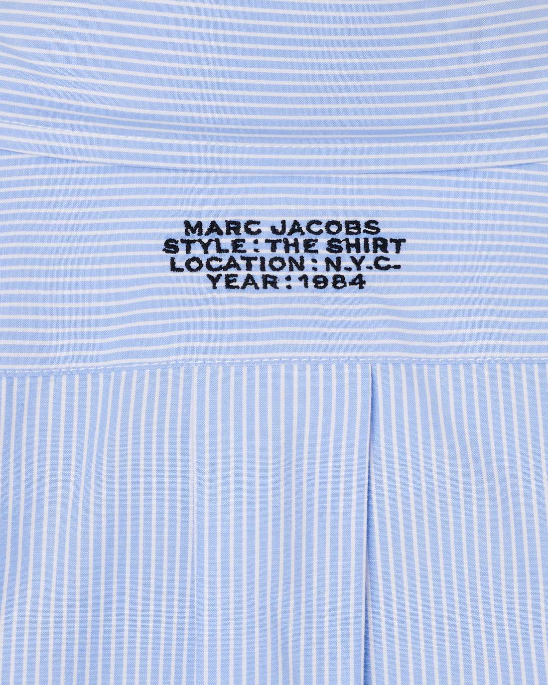 THE STRIPED SHIRT Sky Blue Marc Jacobs