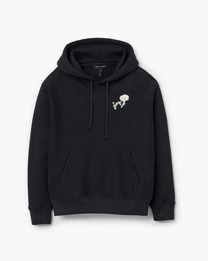 Marc Is Joy Daisy Hoodie Black Marc Jacobs