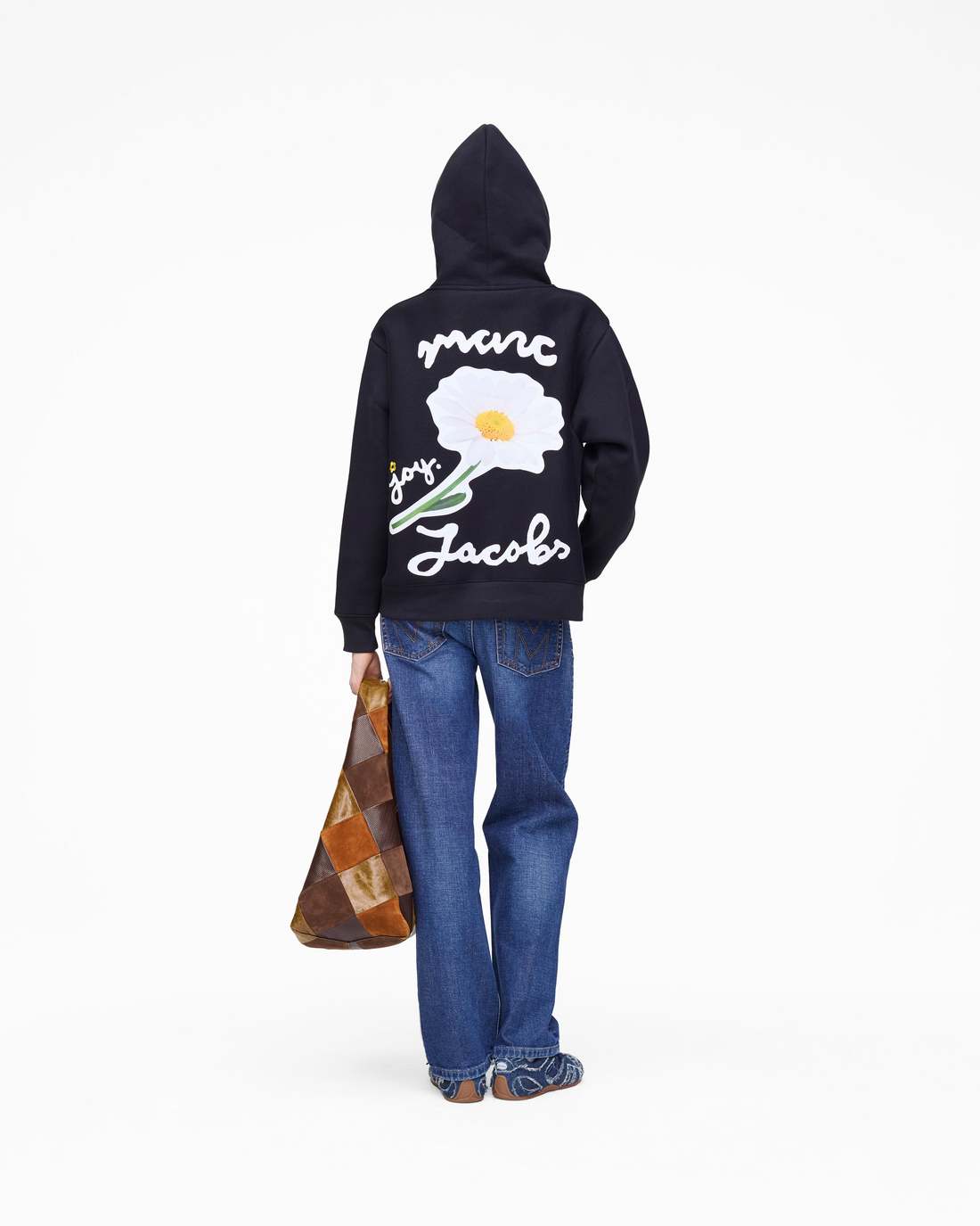 Marc Is Joy Daisy Hoodie Black Marc Jacobs