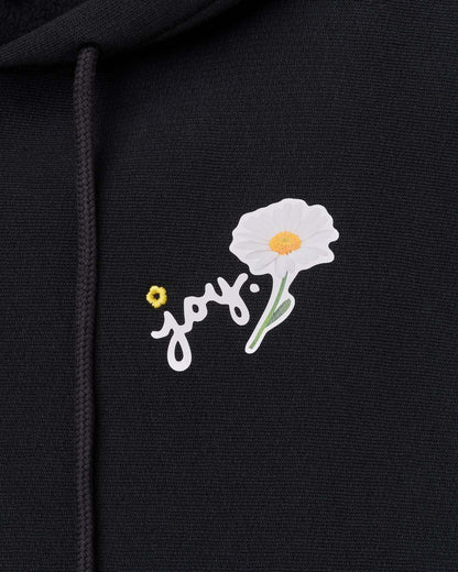 Marc Is Joy Daisy Hoodie Black Marc Jacobs